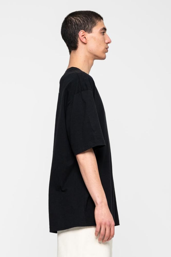 Santa Cruz T-Shirt Cabana Moon Dot T-Shirt - Black - Skatewarehouse.co.uk