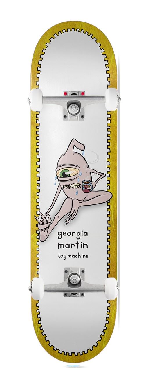 Toy Machine Georgia Martin 'Stretch' x Venom Custom Complete Skateboard - 8.25"
