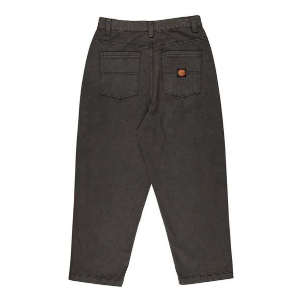 Santa Cruz Pant Big Pants - Washed Black - Skatewarehouse.co.uk