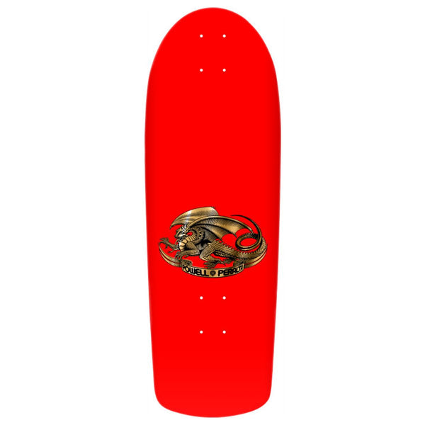 Powell-Peralta™ Mike McGill • Skull & Snake '' • McTwist 40th • Red/Gold Foil Skateboard Deck - 10.0