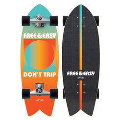 Carver Skateboards 29.25" Free & Easy Gradient Sun - CX Surfskate Complete