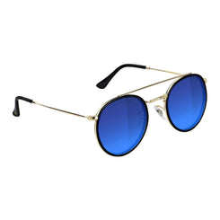 Glassy Parker - Black / Gold / Blue Mirror Accessories