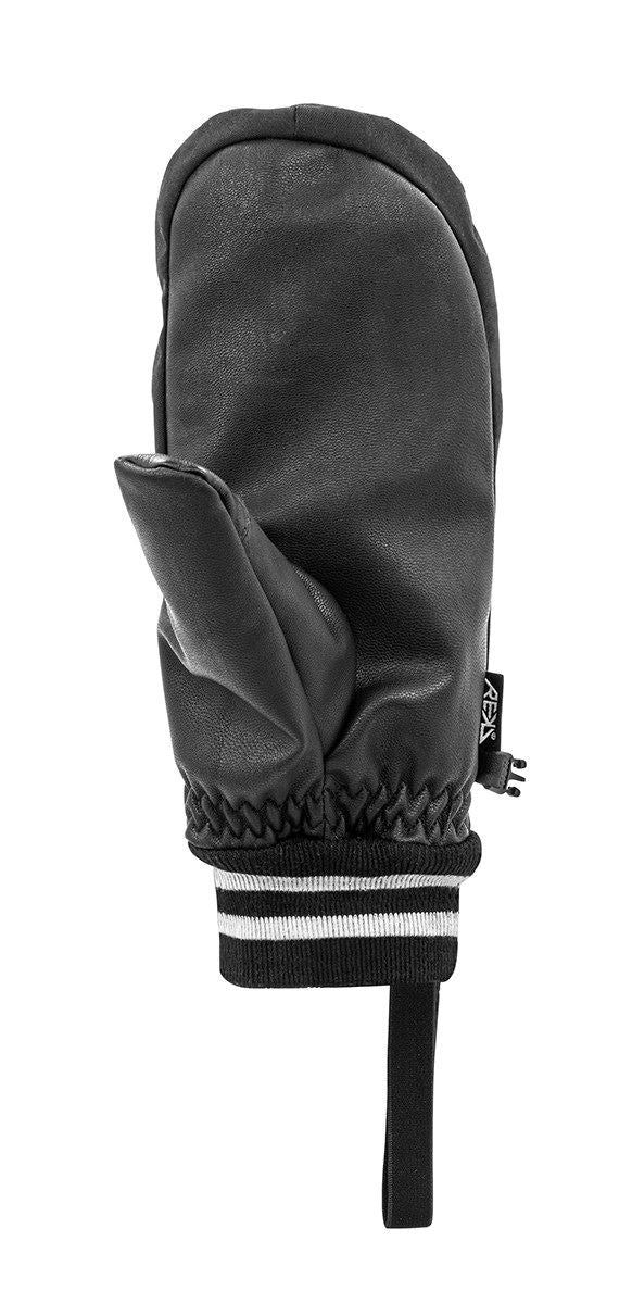 REKD Icon Under Cuff Snow Mitts - Black - Skatewarehouse.co.uk