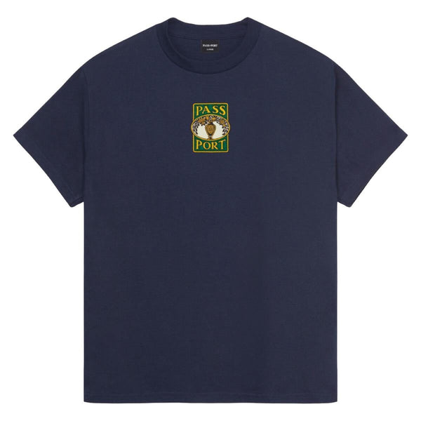 Pass~Port Vase Embroidery Tee (Navy) - M