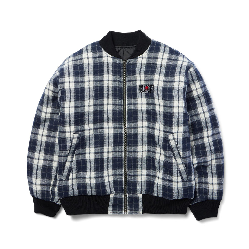 Spitfire Reversible Plaid Jacket (Navy / Black)