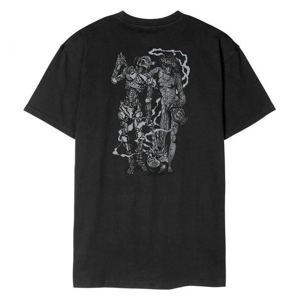 Santa Cruz T-Shirt Wooten Duo T-Shirt - Black - Skatewarehouse.co.uk