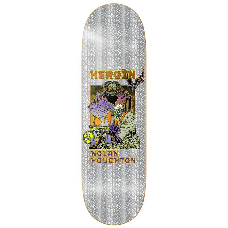 Heroin Nolan Houghton Hellscape Skateboard Deck - 9.5"