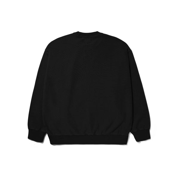 Mason Crewneck Fleece (Washed Black)
