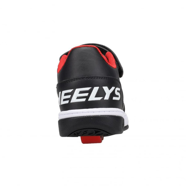 Heelys X2 Rezerve X2 PU - Black / White / Red - Skatewarehouse.co.uk