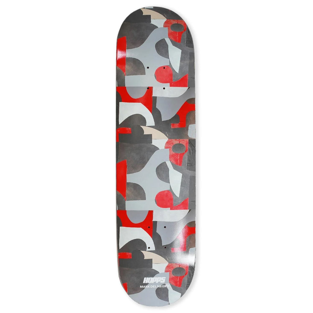 HOPPS Mark Del Negro 'Abstraction' Skateboard Deck - 8.0"