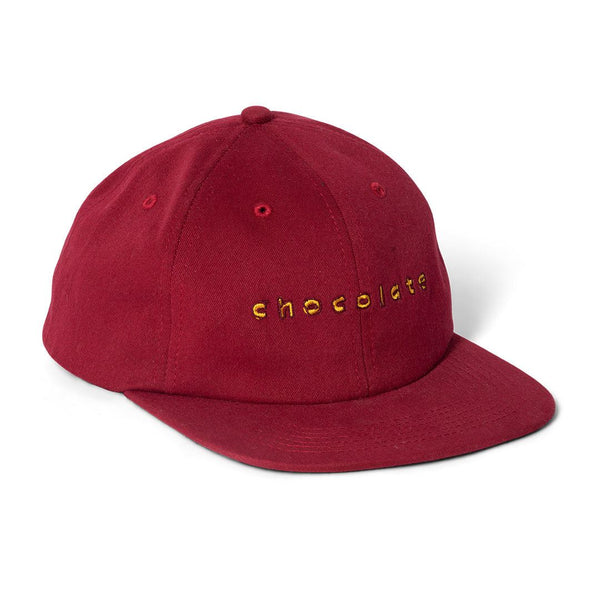 Chocolate Comic 6 Panel Cap Burgundy