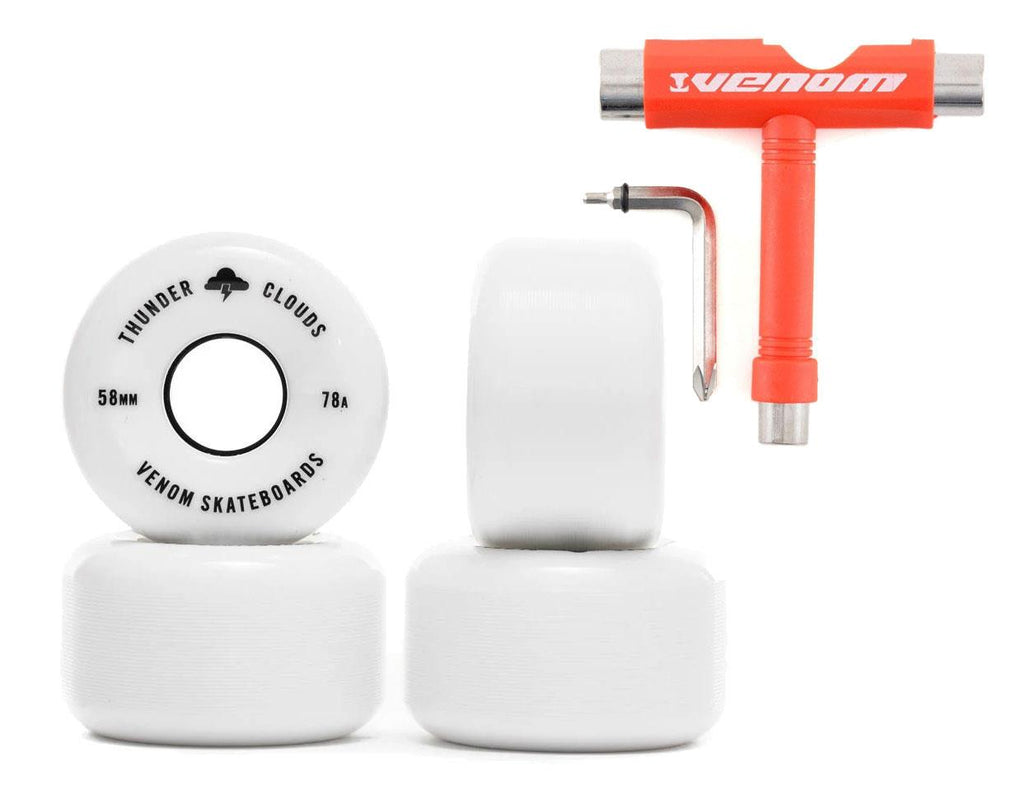 Venom Thunder Cloud All Terrain Soft Wheels 78a - Skatewarehouse.co.uk