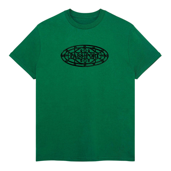 Pass~Port Gated Tee (Kelly Green) - M