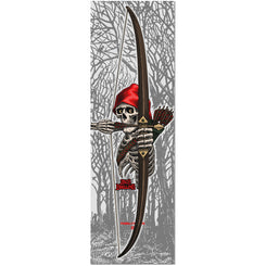 Powell-Peralta Zach Doelling • Archer 10.5" Clear Skateboard Grip Tape