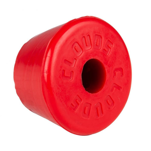 Clouds Quad Roller Skate Toestop - Rubber - Red - Skatewarehouse.co.uk