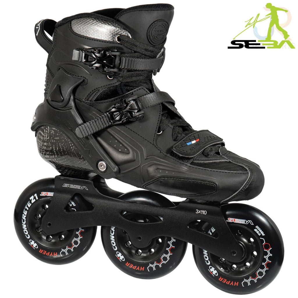 Seba Trix 310 Black Inline Skates - Skatewarehouse.co.uk