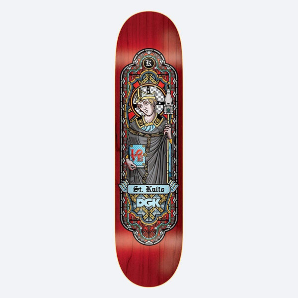 DGK Ghetto Disciples Kalis Skateboard Deck - 7.75