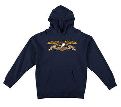 Anti Hero Eagle(Black Multi) Hoodie (Classic Navy W / Black Print)
