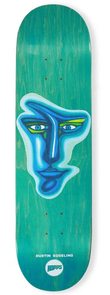 HOPPS Eggeling Jen Traub Artist Skateboard Deck - 8.0