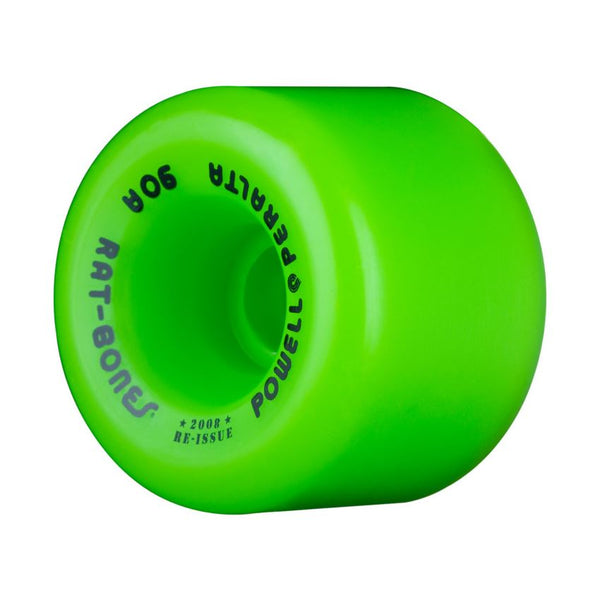 Powell Peralta Rat Bones 60mm x 44mm 90a - Green Skateboard Wheels