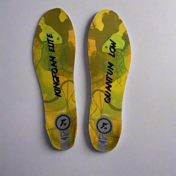 Footprint Kingfoam Elite Quantum Heel Sport Gel Insoles Low - Skatewarehouse.co.uk