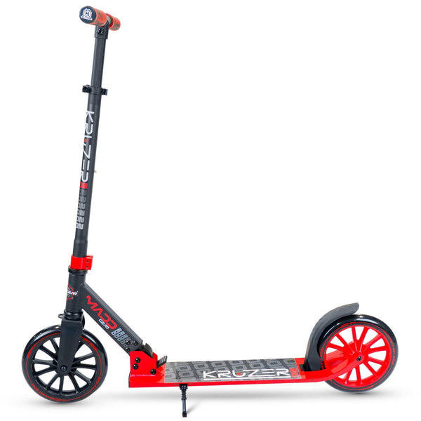 Madd Gear Carve Kruzer V2-200 Scooter - Black / Red