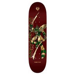 Powell Peralta FLIGHT Steve Caballero • Gundam • • Burgandy / Gold Foil Skateboard Deck - 8.25"