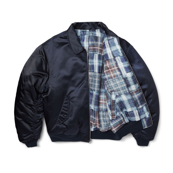 HUF Clothiers Reversible Flight Jacket (Navy) - XL