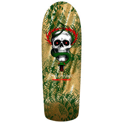 Powell-Peralta Mike Mcgill • Skull & Snake '18' • • Gold Foil Skateboard Deck - 10.0"