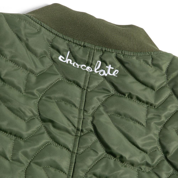 Chocolate Chunk C Quilted Liner Jacket Olive - Skatewarehouse.co.uk