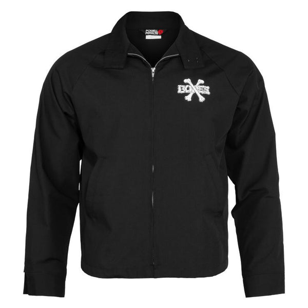 Powell-Peralta™ 'Cross Bones' Gas Jacket Black - Skatewarehouse.co.uk
