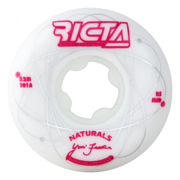 Ricta Skateboard Wheels Orbital Naturals Mid 101a - White - Skatewarehouse.co.uk