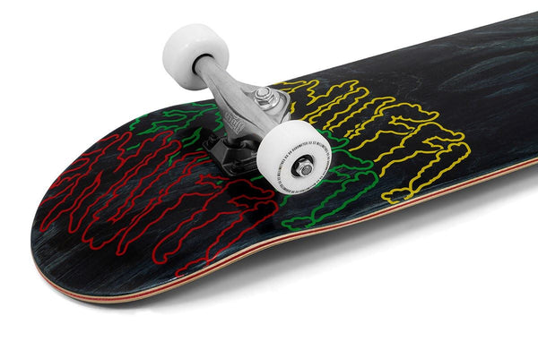 Enuff Three Tier Reloaded SkateboardBlack Complete Skateboard - 8.0