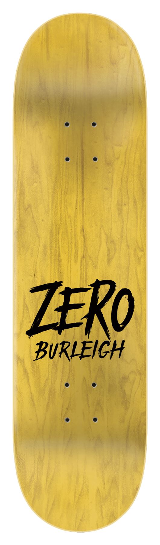 Zero Skateboard Fright Night Hannibal Lecter Brandon Burleigh Skateboard Deck - 8.5