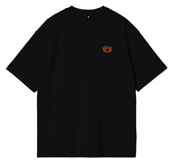 Magenta Pillar Tee / Baseline Black
