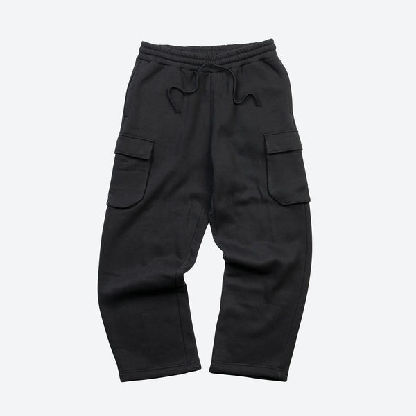 DGK O.G.S. Fleece Cargo Pants Black - Skatewarehouse.co.uk