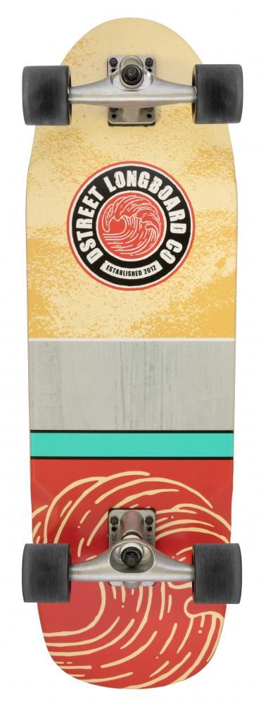 D Street Surfskate Skateboard Mission - 10.0" x 32.0" - Skatewarehouse.co.uk