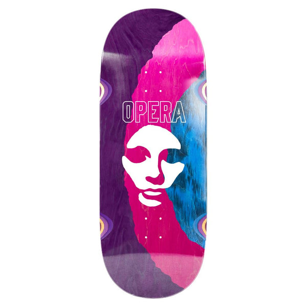 Opera Triple Torn Big Mask Ex7 Multi Skateboard Deck - 12