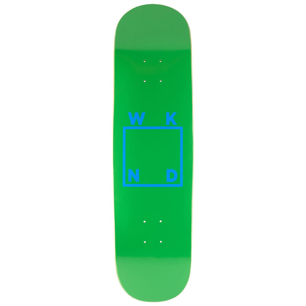 WKND Logo Board (SN) Green Skateboard Deck - 8.25"