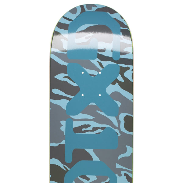 GX1000 OG Logo Camo Blue Skateboard Deck - 8.0