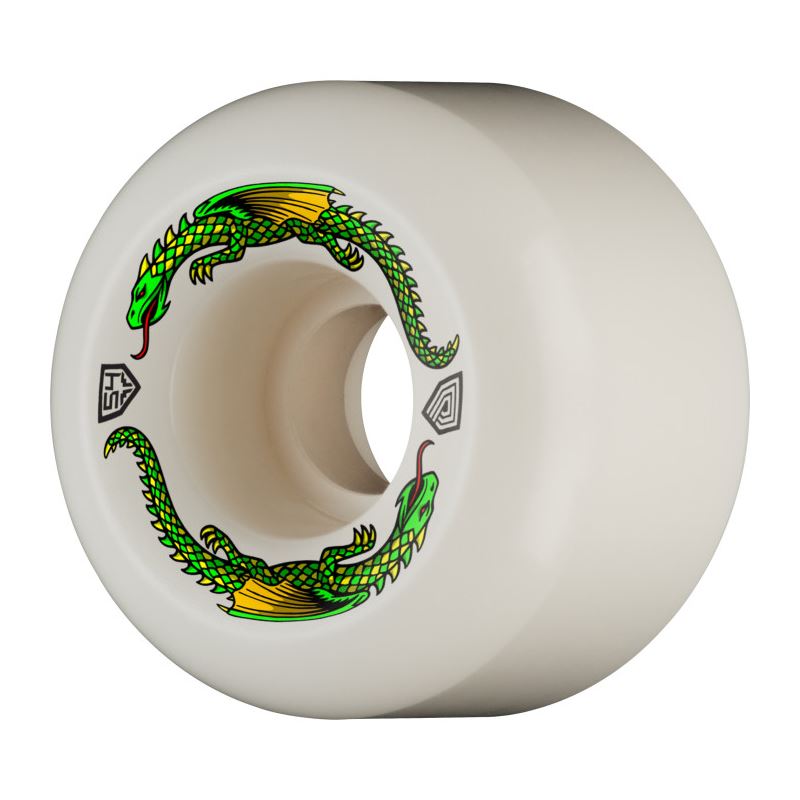 Powell Peralta Dragon Formula Skateboard Wheels x 93A - Skatewarehouse.co.uk
