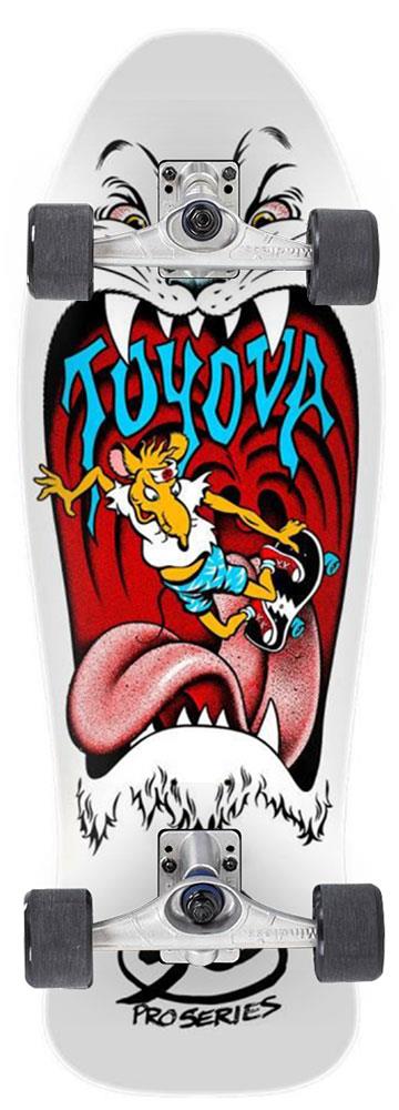 Santa Cruz Reissue Toyoda x Mindless Custom Surf Skate Skateboard - 10.4