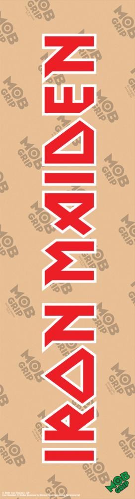 MOB Graphic Skateboard Grip Tape Iron Maiden - Skatewarehouse.co.uk