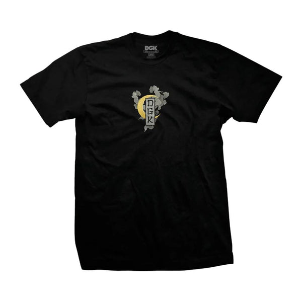 DGK Oni Tee Black - Skatewarehouse.co.uk