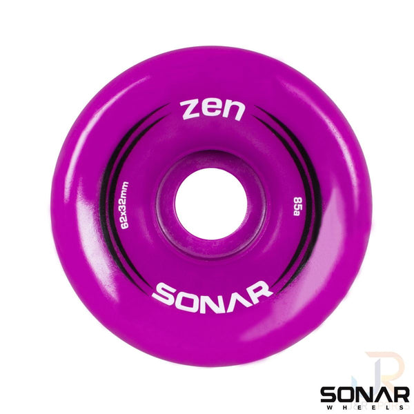 Sonar (4) Zen - Magenta - / 85a Skateboard Wheels - 62mm