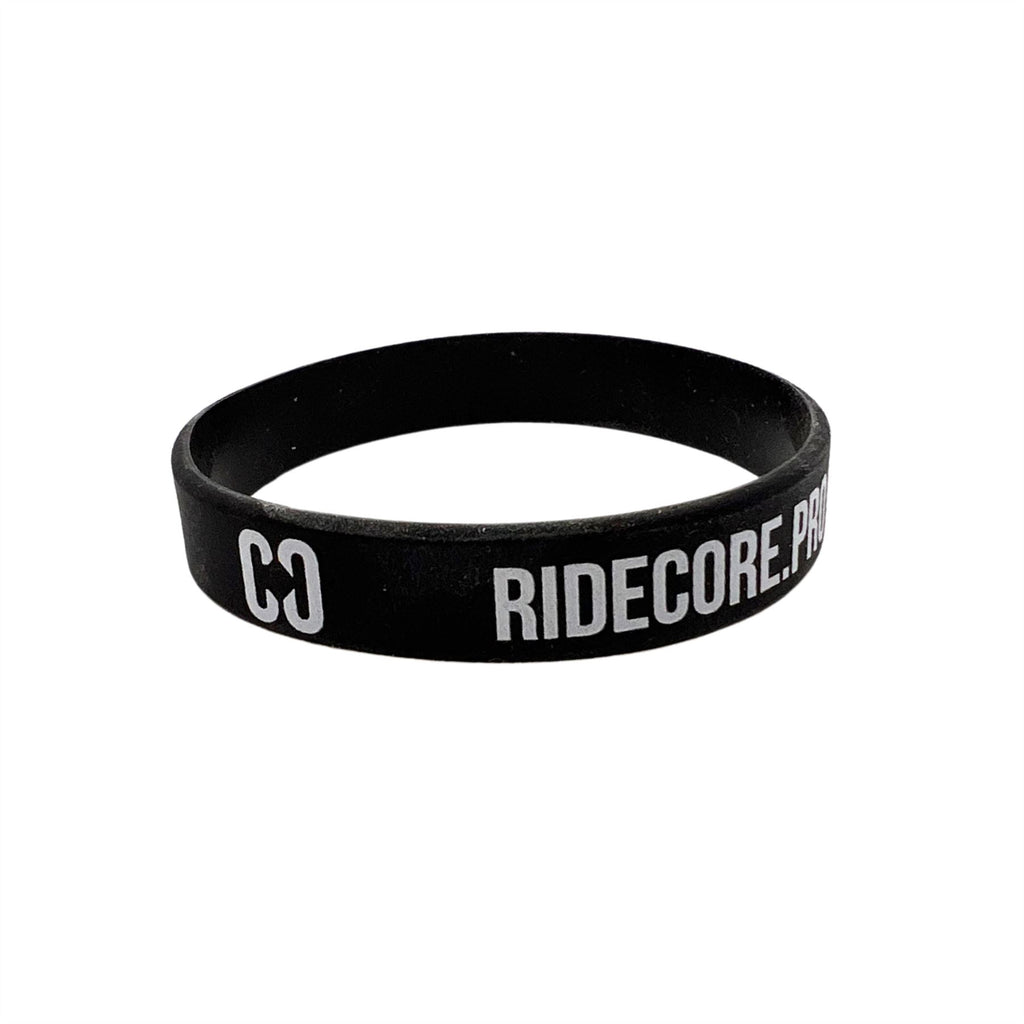 CORE Rubber Wristband - Black / White Accessories
