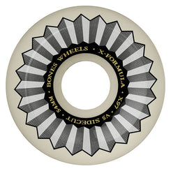 BONES X-Formula XF Sidecuts • 54mm x 30mm • 97A • V5 Skateboard Wheels - White