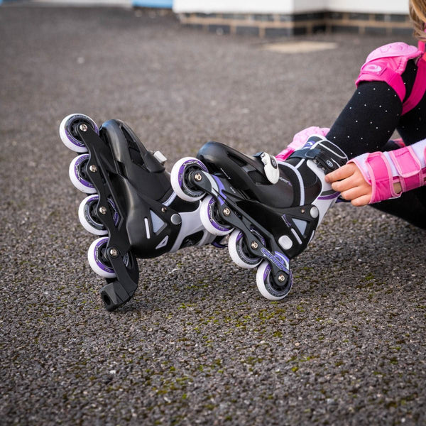 Osprey Adjustable Inline Skate - Purple - Skatewarehouse.co.uk