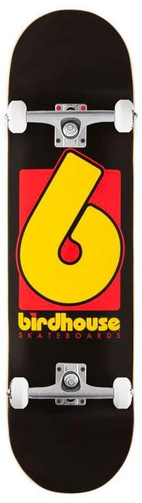 Birdhouse B Logo Black x Venom Skateboards Custom Complete Skateboard - 8.25 - Skatewarehouse.co.uk