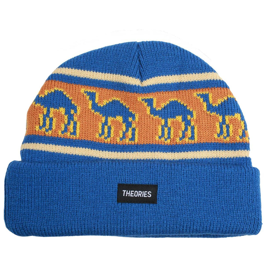 Theories Sahara Beanie Blue / Burnt Orange